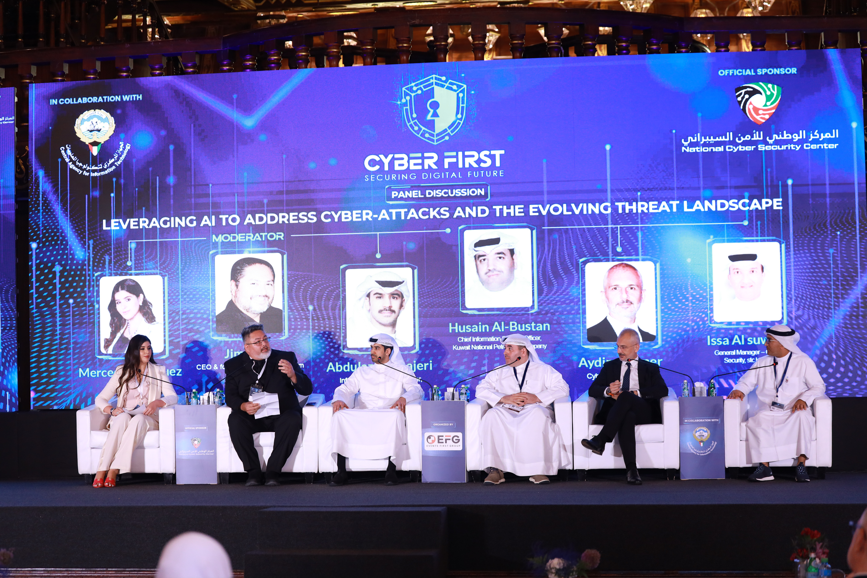 Panel discussion on the main stage